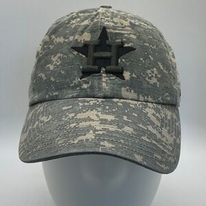 47 Brand Houston Astros Hat MLB Camo Adjustable Baseball‎ Cap
